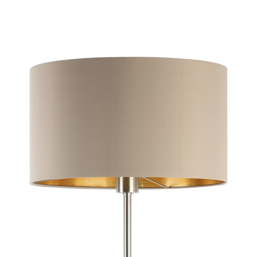Eglo - Stojacia lampa 1xE27/60W/230V taupe