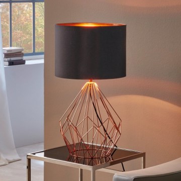 Eglo 95185 - Stolná lampa PEDREGAL 1xE27/60W/230V Eglo 95185 - Stolná lampa PEDREGAL 1xE27/60W/230V