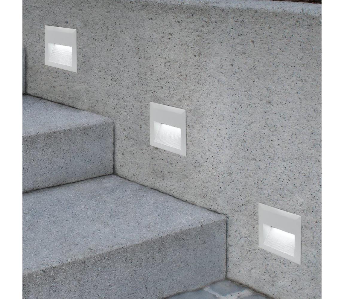 Eglo 95235 - LED Vonkajšie orientačné svietidlo ZIMBA LED/3,7W/230V IP65 95235