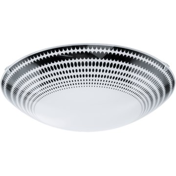 Eglo 95291 - LED stropné svietidlo MAGITTA LED/16W/230V pr. 31,5 cm čierna/biela