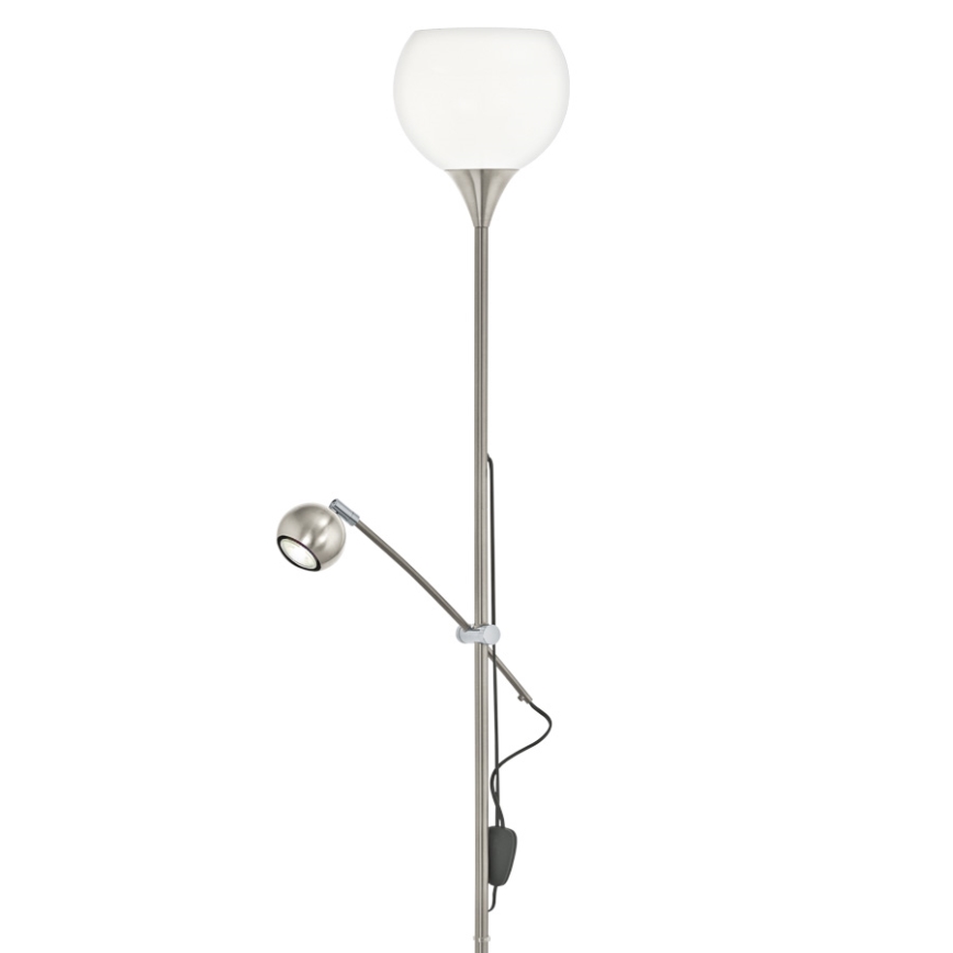 Eglo 95317 - LED stojaca lampa SPELLO 1xE27/60W + 1xGU10-LED/4W