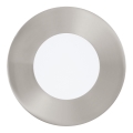 Eglo 95465 - LED vgradno svetilo FUEVA 1 LED/2,7W/230V Ø 8,5 cm