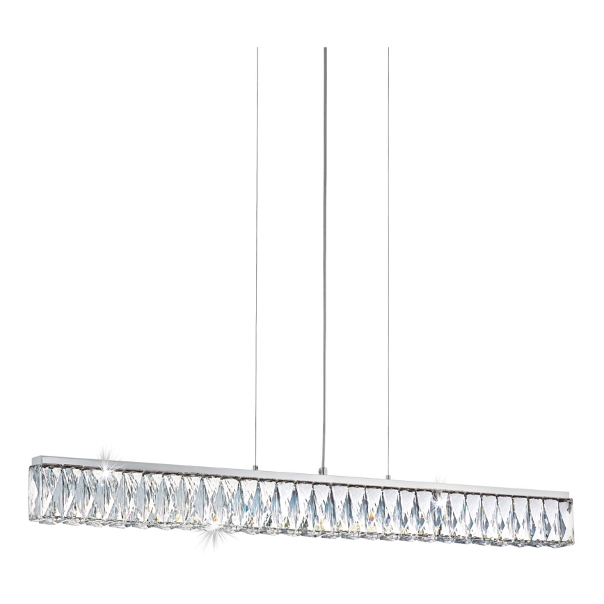 Eglo 95543 - Krištáľový luster stmievateľný TELLUGIO-S LED/36W/230V