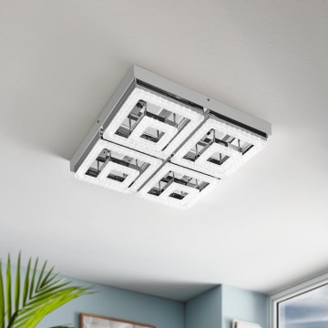 Eglo 95661 - LED Krištáľové stropné svietidlo FRADELO LED/48W/230V Eglo 95661 - LED Krištáľové stropné svietidlo FRADELO LED/48W/230V