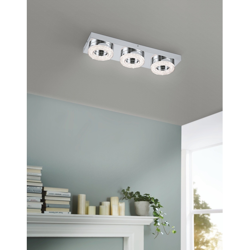 Eglo - LED Stropné svietidlo 3xLED/4W/230V