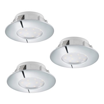Eglo 95808 - SADA 3x LED podhľadové svietidlo PINEDA 3xLED/6W/230V Eglo 95808 - SADA 3x LED podhľadové svietidlo PINEDA 3xLED/6W/230V