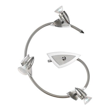 Eglo 95827 - LED Bodové svietidlo WAVE LED 3xGU10-LED/3W/230V Eglo 95827 - LED Bodové svietidlo WAVE LED 3xGU10-LED/3W/230V