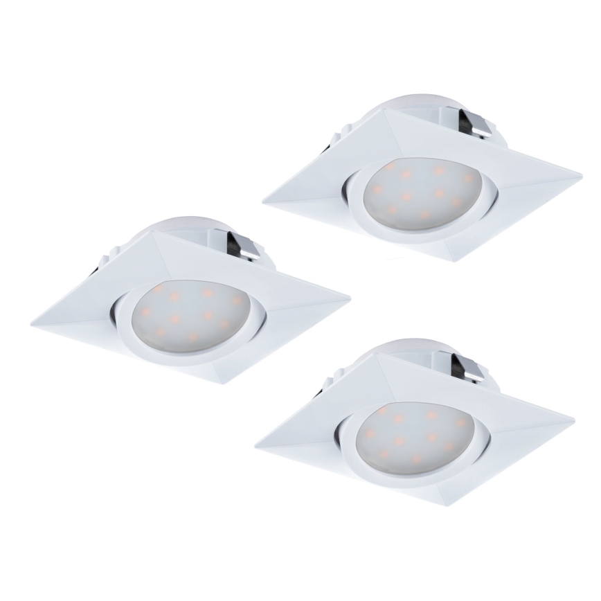 Eglo - SADA 3x LED podhľadové svietidlo PINEDA 1xLED/4,9W/230V