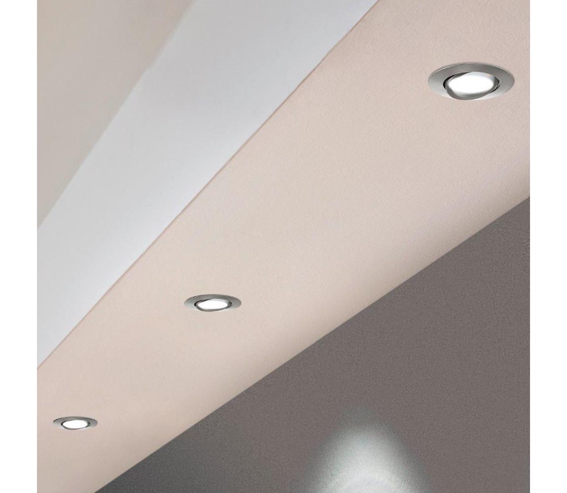 Eglo 95858 - Sada 3x stmievateľné zapustené stropné svietidlá PINEDA LED/5,5W/230V 95858