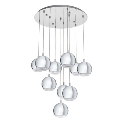 Eglo 95914 - LED Luster CONESSA 10xGU10-LED/4W/230V