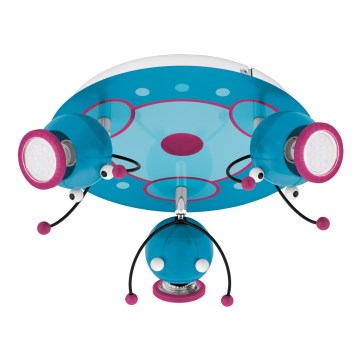 Eglo 95942 - Detské bodové svietidlo LAIA 1 3xGU10-LED/3W/230V Eglo 95942 - Detské bodové svietidlo LAIA 1 3xGU10-LED/3W/230V