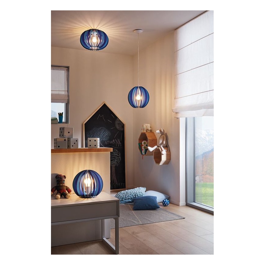 Eglo 95951 - Stolná lampa FABELLA 1xE27/42W/230V