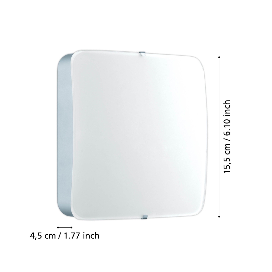 Eglo 95968 - LED stropné svietidlo CUPELLA LED/11W/230V lesklý chróm