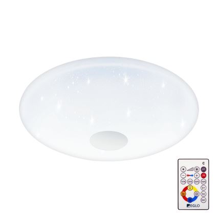 Eglo - LED Stmievateľné stropné svietidlo LED/30W/230V + diaľkové ovládanie