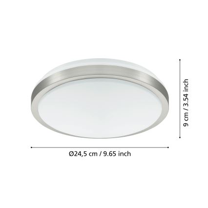 Eglo - LED stropné svietidlo LED/18W/230V