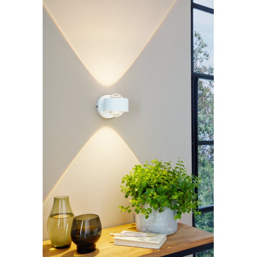 Eglo - LED nástenné svietidlo 2xLED/2,5W/230V