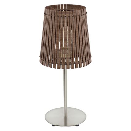 Eglo 96203 - Stolná lampa SENDERO 1xE27/60W/230V