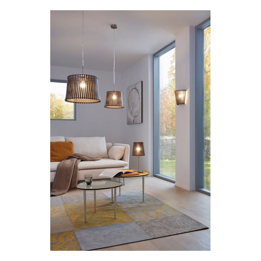 Eglo 96203 - Stolná lampa SENDERO 1xE27/60W/230V