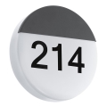 Eglo 96238 - LED Vonkajšie nástenné svietidlo OROPOS LED/11W