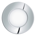 Eglo 96242 - LED kúpeľňové podhľadové svietidlo FUEVA 1 LED/2,7W/230V IP44 pr. 8,5 cm