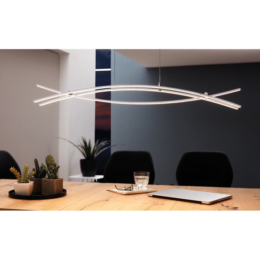 Eglo - LED Luster na lanku 3xLED/9W/230V