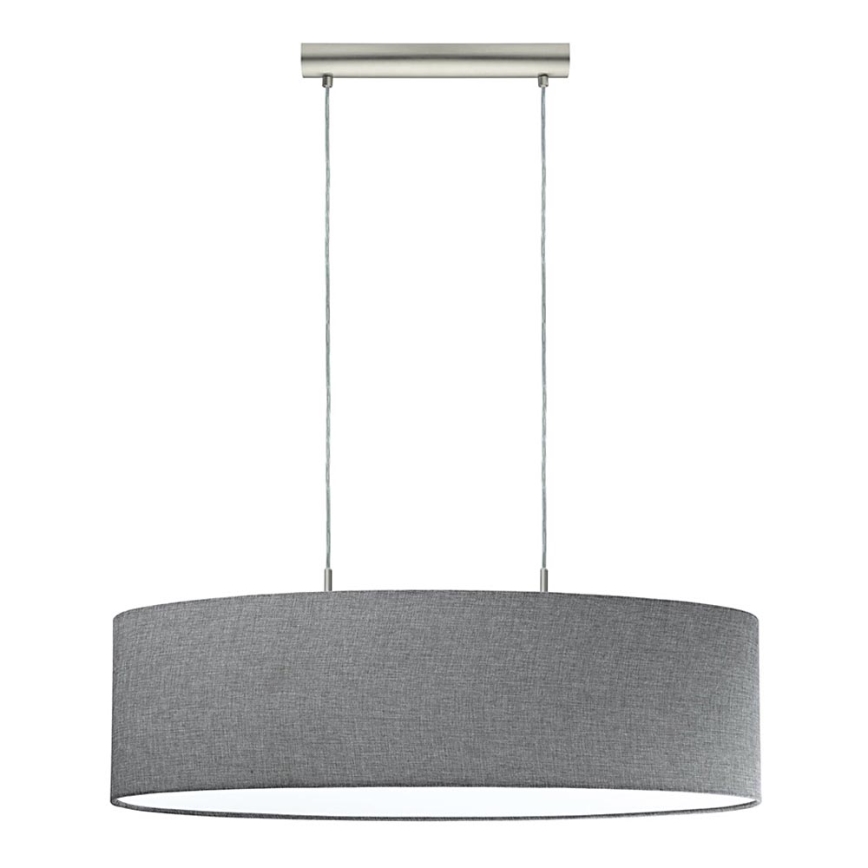Eglo 96369 - Závesné svietidlo PASTERI 2xE27/60W/230V 220mm