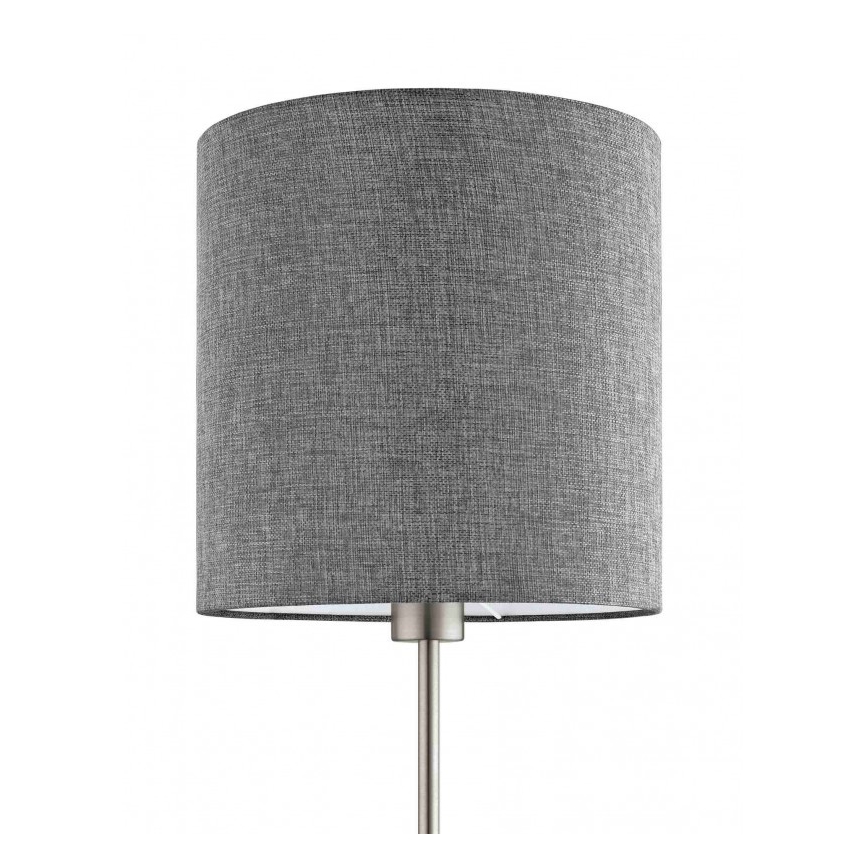 Eglo 96377 - Stojacia lampa PASTERI  1xE27/60W/230V šedá