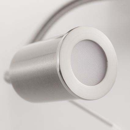 Eglo - LED Flexibilné svietidlo 1xE27/40W+LED/3,8W taupe