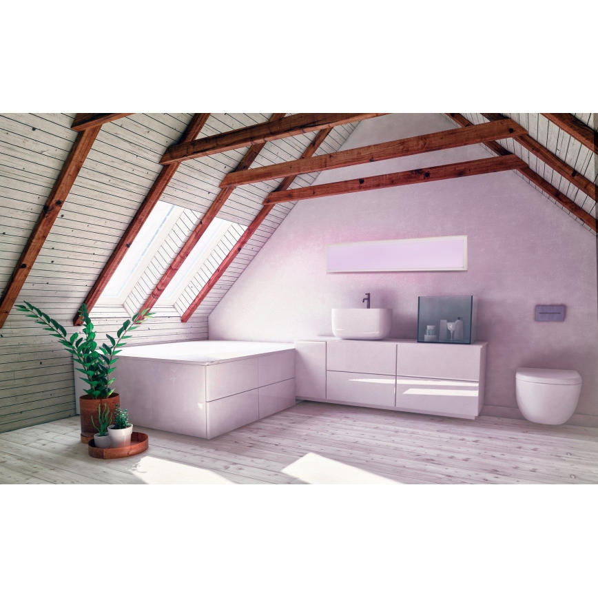Eglo - LED RGBW Stmievateľné svietidlo SALOBRENA-C LED/31W + diaľkové ovládanie