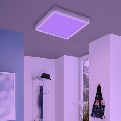 Eglo - LED RGBW Stmievateľné stropné svietidlo FUEVA-C LED/21W/230V