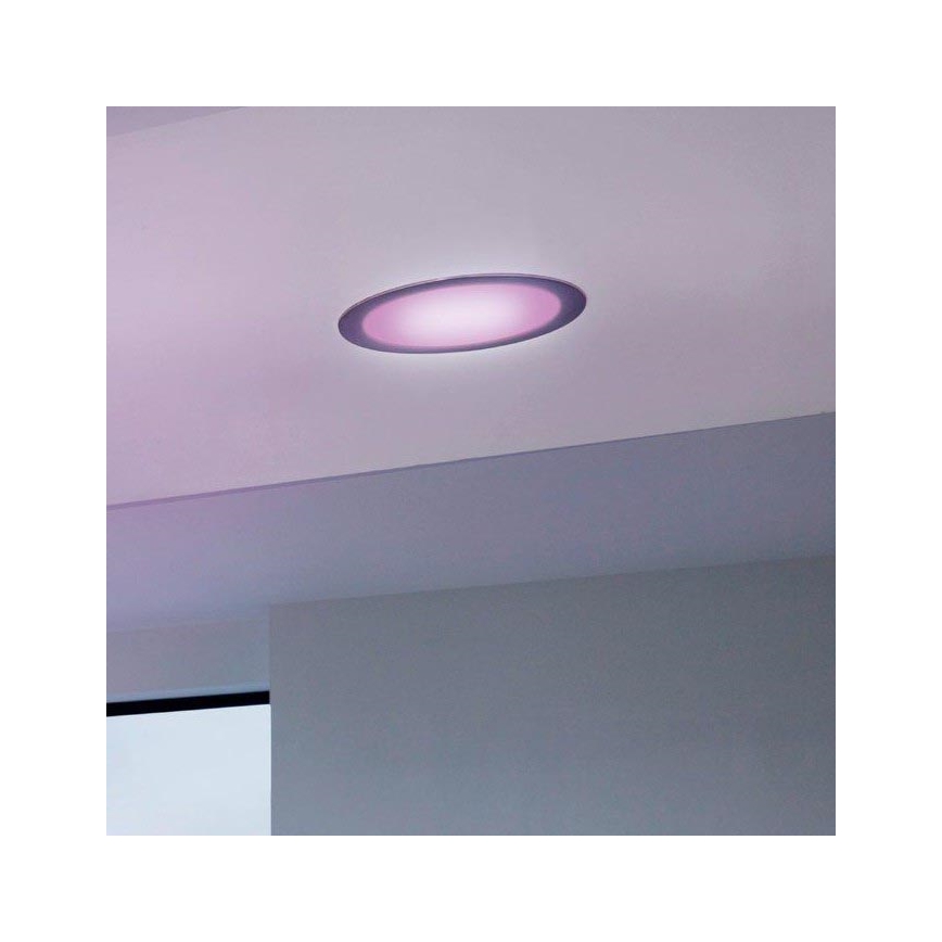 Eglo - LED RGB Stmievateľné podhľadové svietidlo FUEVA-C LED/15,6W/230V