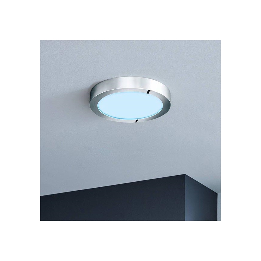Eglo - LED RGBW Stmievateľné stropné svietidlo FUEVA-C LED/15,6W/230V Bluetooth