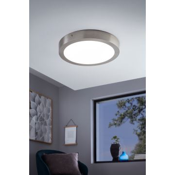 Eglo - LED RGBW Stmievateľné stropné svietidlo FUEVA-C LED/21W/230V Bluetooth