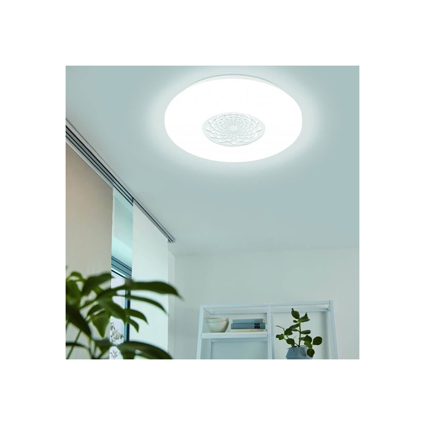 Eglo - LED RGBW Stmievateľné nástenné stropné svietidlo CAPASSO-C LED/17W/230V
