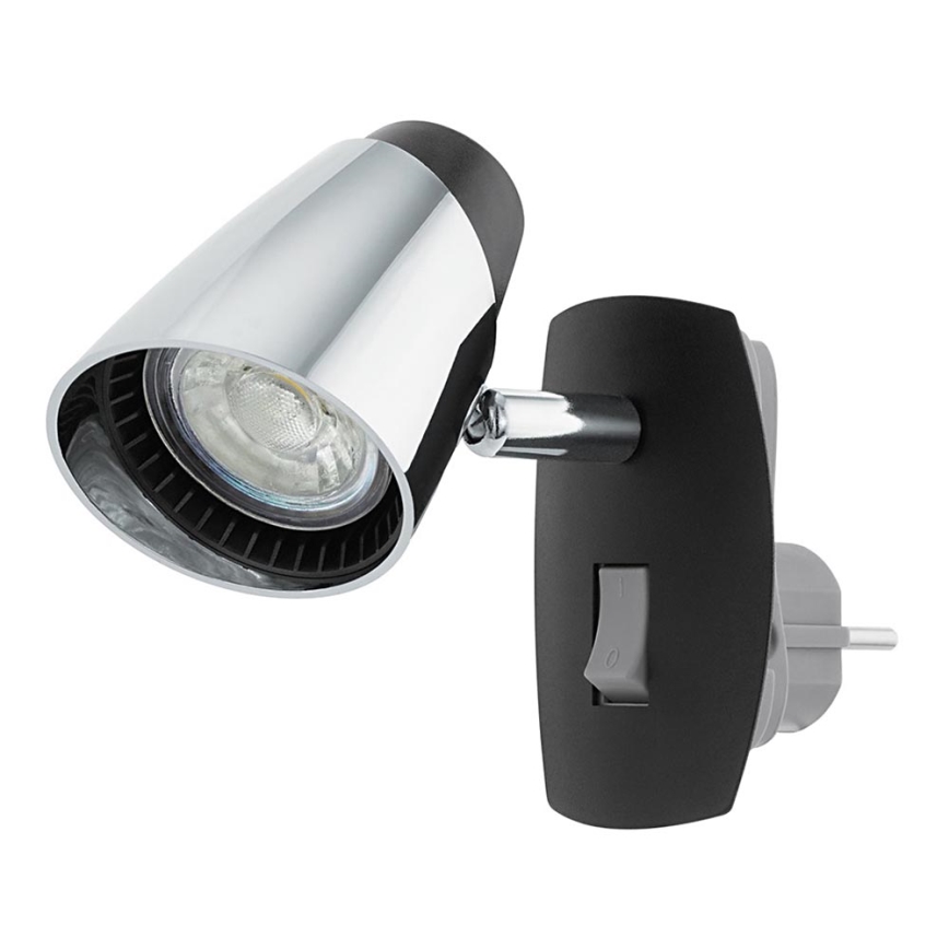 Eglo 96845 - LED Nástenná lampa do zásuvky MONCALVIO 1xGU10/3,3W/230V