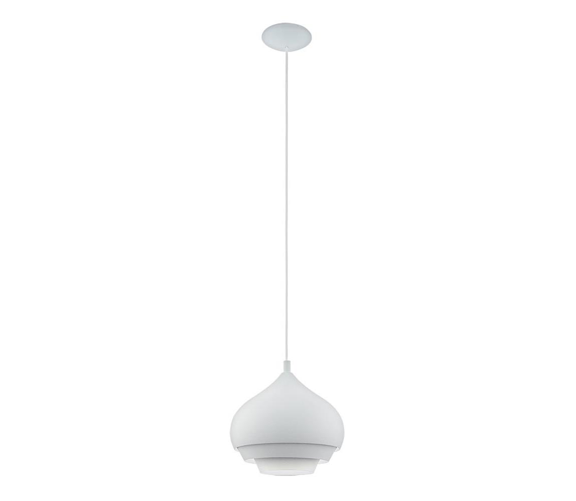 Eglo 96883 - Luster na lanku CAMBORNE 1xE27/60W/230V biela