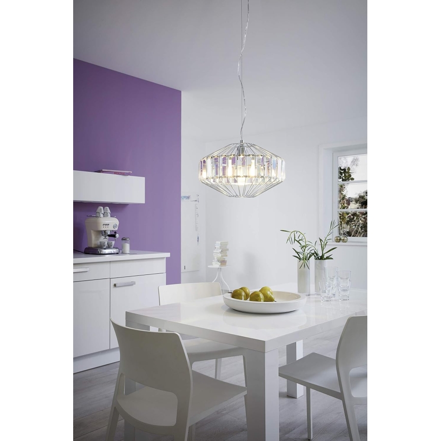 Eglo 96987 - Luster na lanku PEDROLA 1xE27/60W/230V