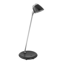 Eglo 97047 - LED Stolná lampa CAPUANA 1xLED/4,8W/230V čierna