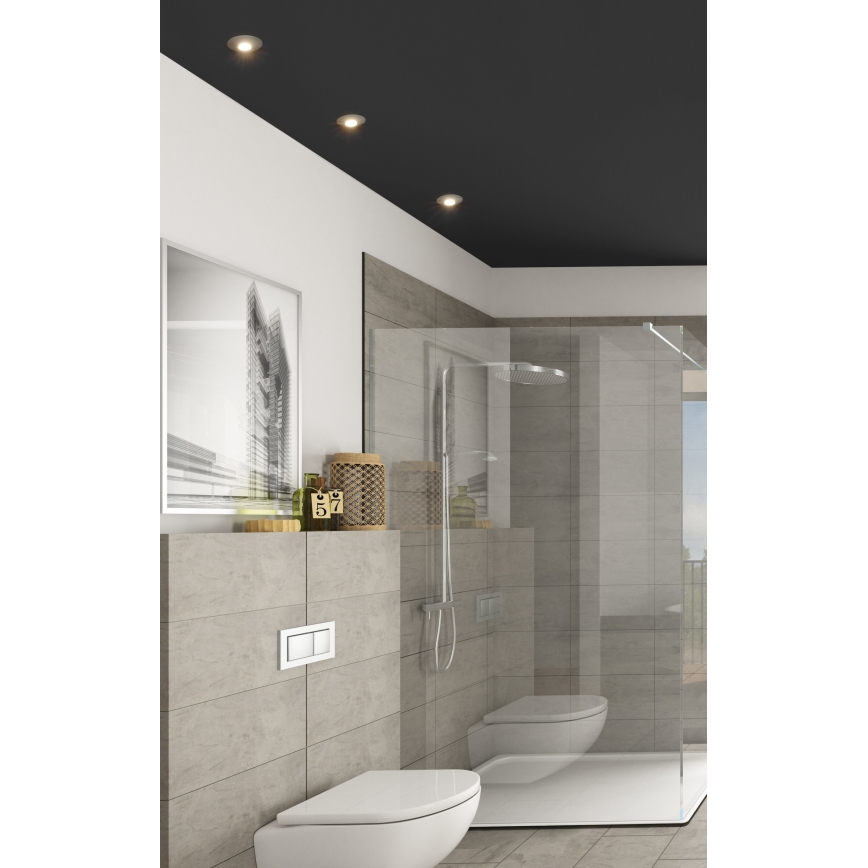 Eglo - LED Kúpeľňové podhľadové svietidlo 3xLED/1W/230V IP44