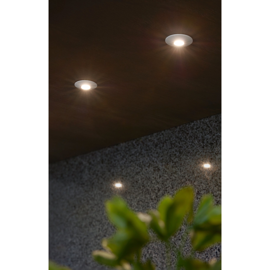 Eglo - LED Kúpeľňové podhľadové svietidlo 3xLED/1W/230V IP44