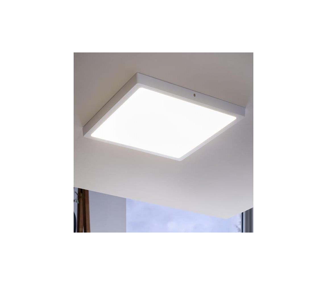 Eglo 97268 - LED Stropné svietidlo FUEVA 1 LED/25W/230V biele hranaté 4000K 97268