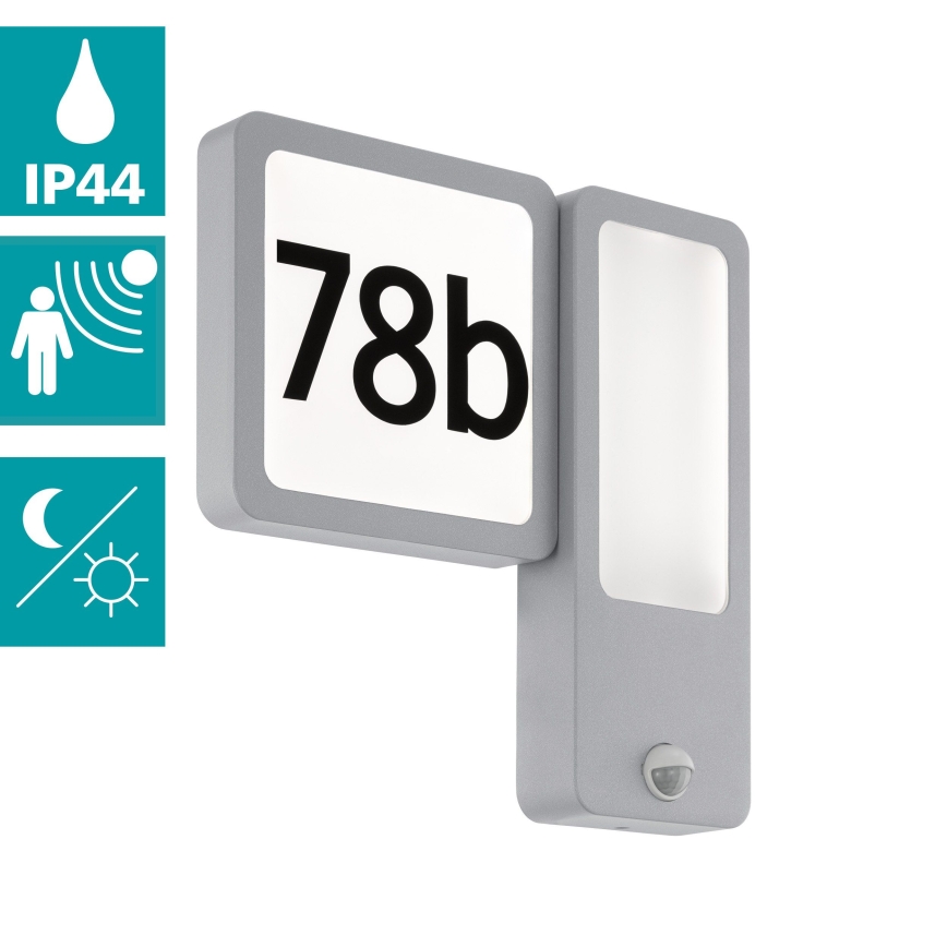 Svietidlo s číslom 78b osvetľuje vonkajšie prostredie. Svietidlo má zabudovaný senzor pohybu a je odolné voči striekajúcej vode (IP44). Prevádzka je automatická, reagujúca na denné svetlo a pohyb.