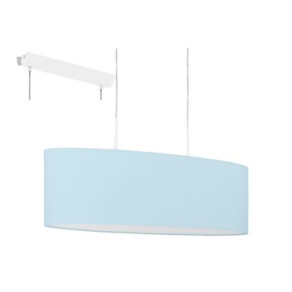 EGLO 97387 - Luster na lanku PASTERI-P 2xE27/60W/230V