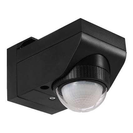 Čierny pohybový senzor je namontovaný. Rozmery sú: výška 55 mm / 2,16 palca, dĺžka 70 mm / 2,76 palca, šírka 100 mm / 3,94 palca.