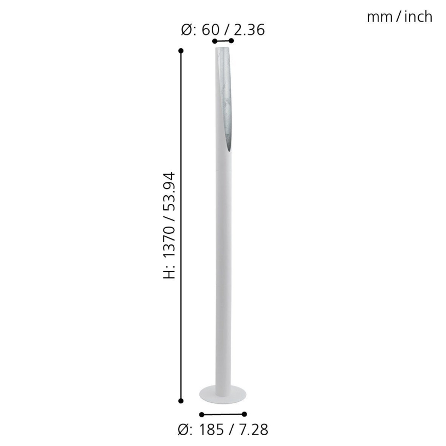 Eglo - LED Stojacia lampa 1xGU10/4,5W/230V