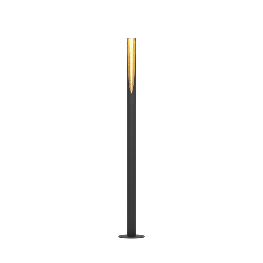 Eglo - LED Stojacia lampa 1xGU10/4,5W/230V čierna