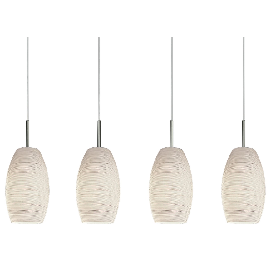 Eglo - Luster na lanku 4xE27/40W/230V