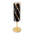 Eglo 97769 - Stolná lampa PINTO NERO 1 1xE27/60W/230V
