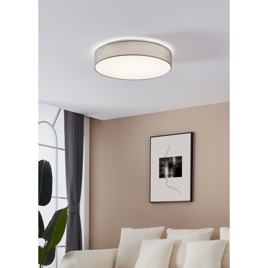 Eglo - LED Stmievateľné stropné svietidlo LED/40W/230V + diaľkové ovládanie