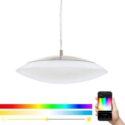 Eglo 97812 - LED RGB Stmievateľný luster na lanku FRATTINA-C 1xLED/27W/230V